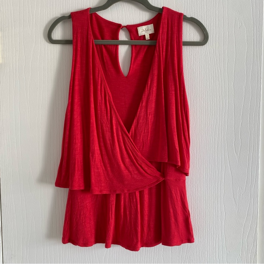 Anthropologie Deletta Flowy Tank-Top